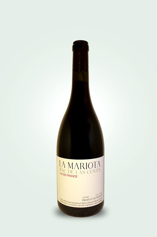 Cave du Pic Vert | Domaine La Mariota | Bac de las Coves rouge 2022 Cave du Pic Vert | Domaine La Mariota | Bac de las Coves rouge 2022