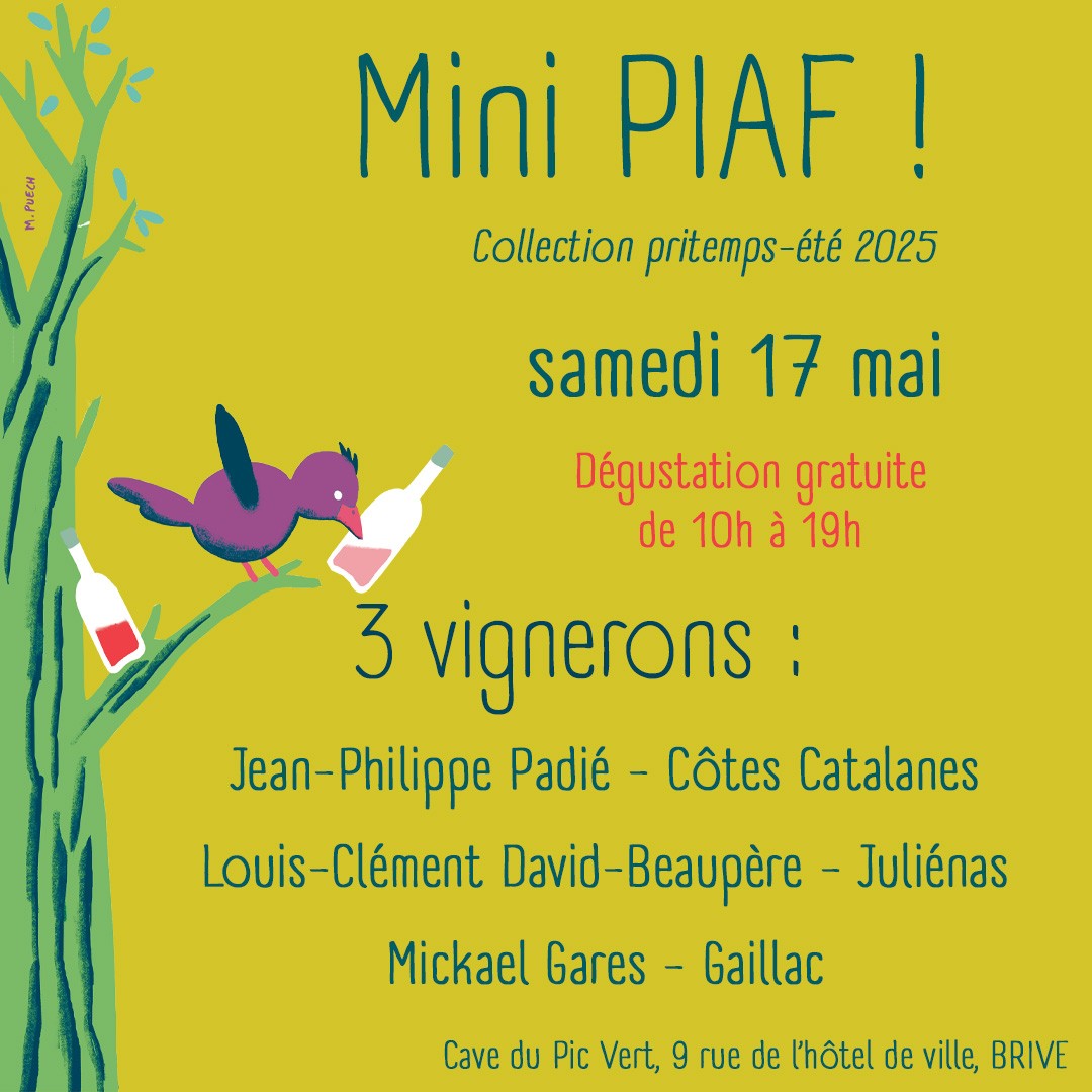 Samedi 17 mai : Mini Piaf ! Samedi 17 mai : Mini Piaf !